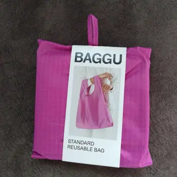 [ 새상품 ] BAGGU Standard 스탠다드 에코백/핑크