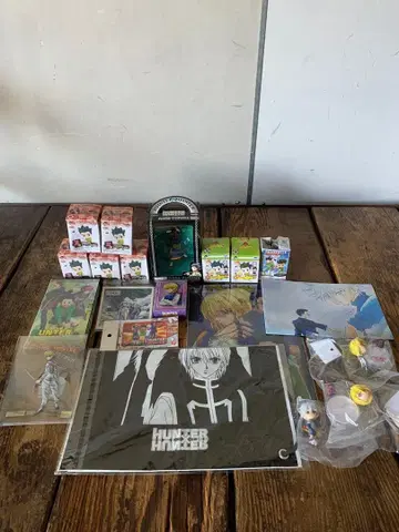 HUNTER x HUNTER 애니메이션 굿즈 묶음 판매 크라피카 루키아