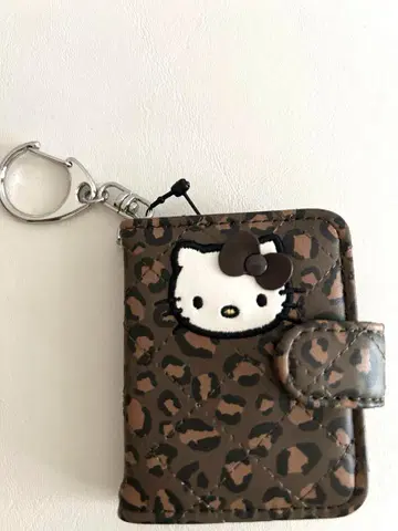 로리즈팜 헬로키티 퀼팅 프로필 키 참 표범 무늬