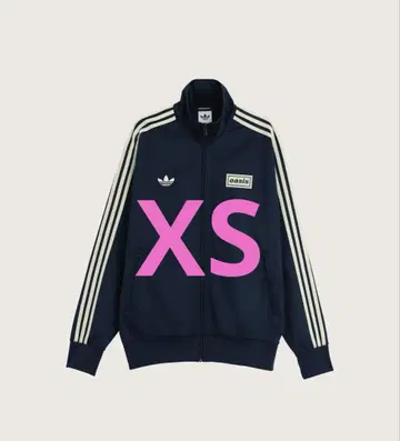 ADIDAS x oasis 투어 파이어버드 트랙탑 XS
