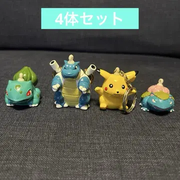 포켓몬스터 포켓몬 몬코레 키링 피규어 4체 세트
