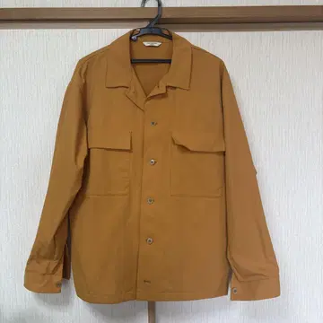 URBAN RESEARCH DOORS 머스타드 긴팔 셔츠