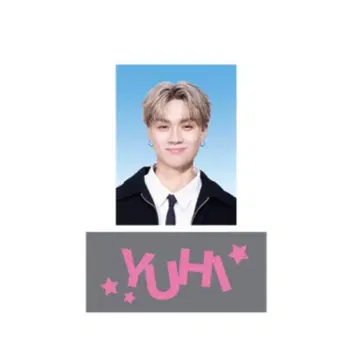 TJBB 증명사진풍 스티커 우하라 유히