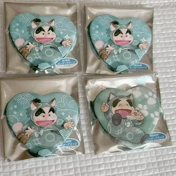 닌타마 란타로 난자타운 하트 캔뱃지 컬렉션 후쿠토미 신베에