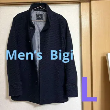 Men's Bigi 네이비 and 블랙 자켓