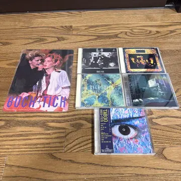 BUCK-TICK CD 5장 중고 책받침 새상품