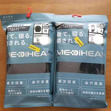 MEDIHEAL ROOM 긴팔 셔츠, 팬츠 세트 M 블랙