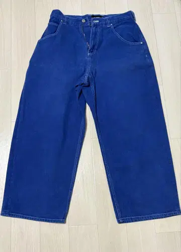 XLARGE 와이드 팬츠 30 파랑