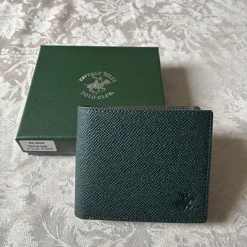 Polo Club 접이식 지갑 다크 그린