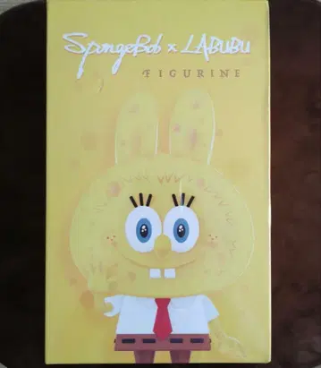 LABUBU x SpongeBob 빅 사이즈 피규어 popmart