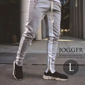 팬츠 스웨트 팬츠 바지 멋진 남성용 조거 팬츠 L