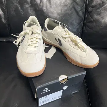 CONVERSE 아이보리 스니커즈 컨버스 란스타 화이트