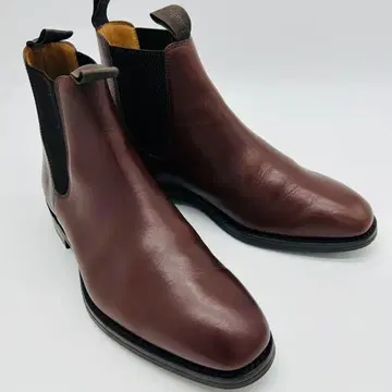 [ 새상품급 ] Loake 로크 사이드 고어 부츠 UK 7 브라운