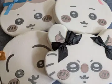 저반발 쿠션 리본 치이카와 (먼작귀) 토끼 하치와레 모몽가