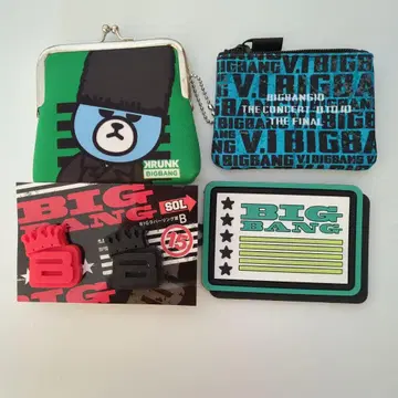 BIGBANG 굿즈 세트 KRUNK T.O.P 디자인