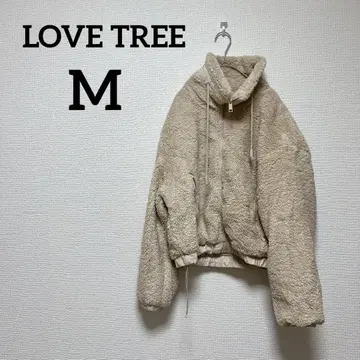 LOVE TREE [ M ] 플리스 자켓 베이지 보아 자켓