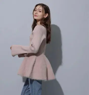Rirandture 페플럼 샤기 풀오버
