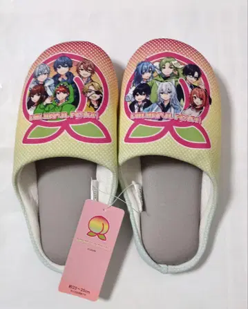 컬러풀 피치 룸슈즈 시마무라 23~25cm
