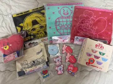 BTS 제일복권 TinyTAN BT21 TATA SHOOKY KOYA