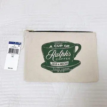 미사용 랄프 로렌 랄프스 커피 파우치 배송비 포함