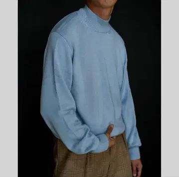 사이즈 2 마티 앤 선즈 캐시미어 풀오버 블루