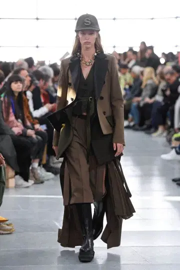 sacai 2020-2021년 가을/겨울 더블 브레스트 정장 세트