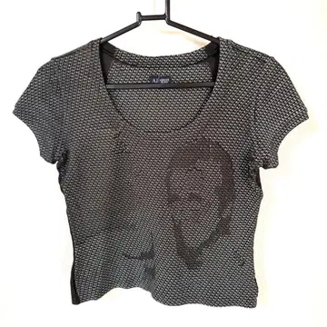 Armani Jeans 블랙 V넥 T셔츠