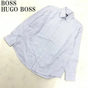 LA5613 휴고보스 코튼 긴팔 버튼 셔츠 블루 41/16