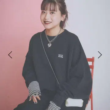 JEANASIS [MIKU 기획] 맨투맨 블랙