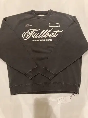 Fullbet 크루넥 트레이닝복 다크 그레이