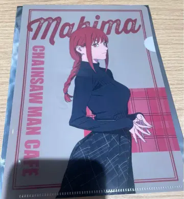 체인소 맨 카페 클리어 파일 특전 마키마