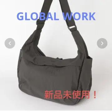 GLOBAL WORK 발수 라이트 9포켓 숄더 미사용 새상품 택 포함!