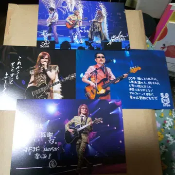 THE ALFEE50TH ANNIVERSARY GREETING CARDS