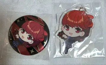 P5R 캔뱃지 아크링 키링 카스미