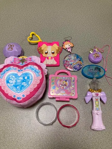 여자아이 프리큐어 완구 세트