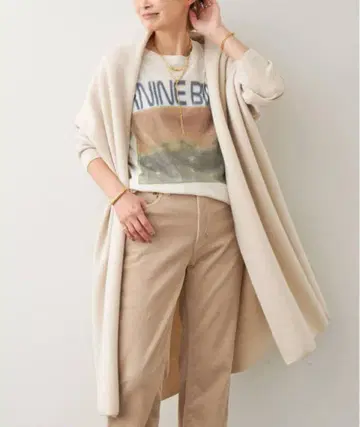Deuxieme ClasseSMOOTH KNIT GOWN MIDI 코트
