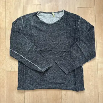 ISSEY MIYAKE 니트 M 다크 그레이