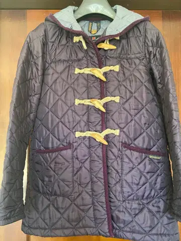 LAVENHAM 퍼플 퀼팅 자켓 38