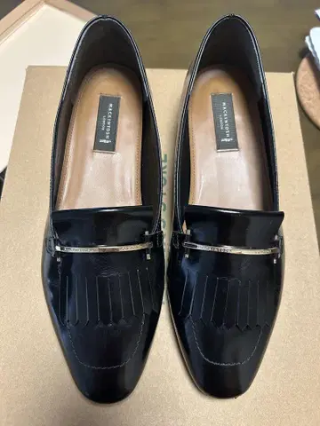 MACKINTOSH LONDON 블랙 로퍼 24cm