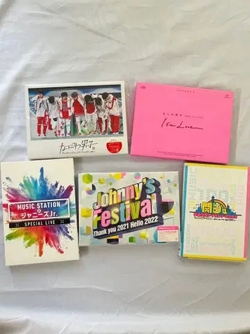 나니와단시 Johnny's Festival DVD 세트