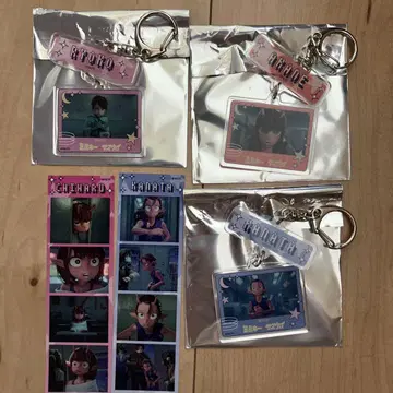 밀키 웨이 아크링 키링 프리쿠라풍 스티커 세트