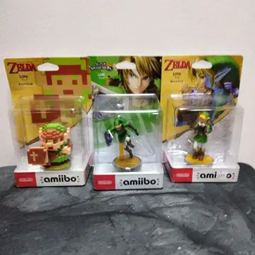 젤다의 전설 amiibo 링크 3체 세트
