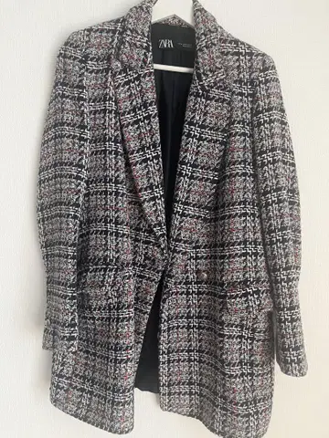 ZARA 트위드 자켓