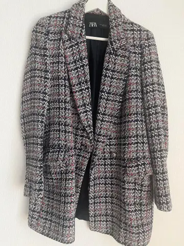 ZARA 트위드 자켓