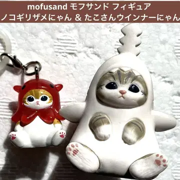 mofusand 모프 샌드 피규어 세트 톱상어 & 문어 소시지