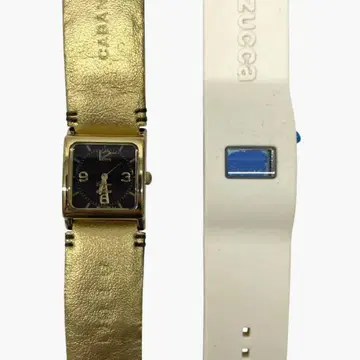 CABANE de ZUCCA 여성용 시계 스퀘어 세트 32543