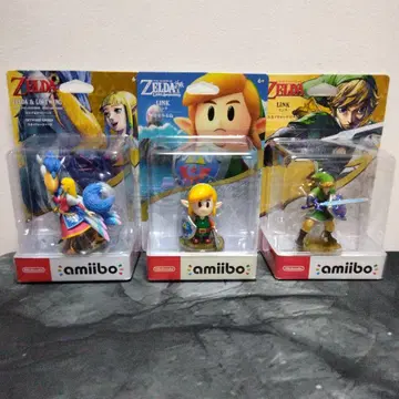 젤다의 전설 amiibo 피규어 3체 세트