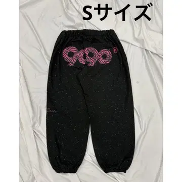 9090 girl 90 로고 글리터 스웻 팬츠