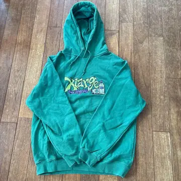 XLARGE 그린 후드티 L 사이즈