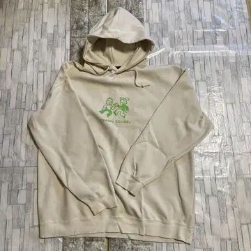 RAGEBLUE OSAMU GOODS 베이지 후드티 L 사이즈